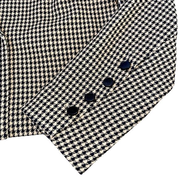 House of Harlow 1960 Blazer Houndstooth Cropped - Picture 5 of 10